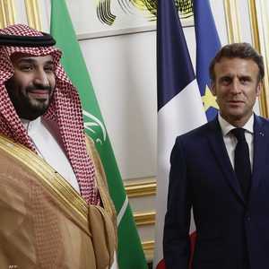 الأمير محمد بن سلمان التقى الرئيس إيمانويل ماكرون في باريس