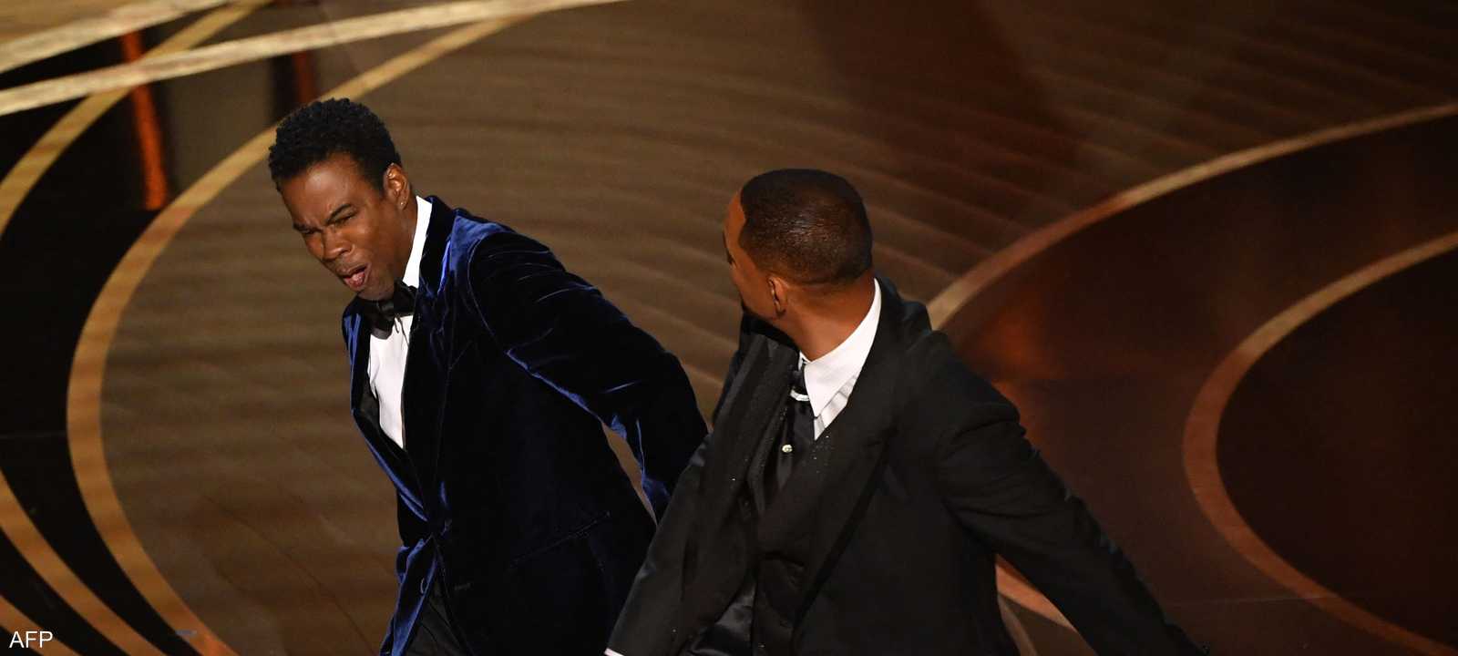 كريس لحظة صفعه كريس في حفل الأوسكار