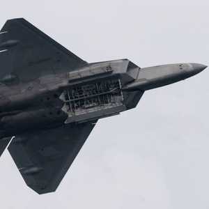 مقاتلة أميركية من طراز "إف 22 رابتور"