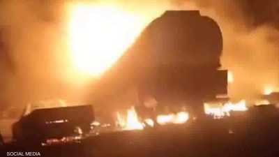 شهود يكشفون لسكاي نيوز تفاصيل انفجار الشاحنة المروع في ليبيا
