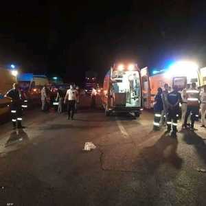 آثار الحادث المميت