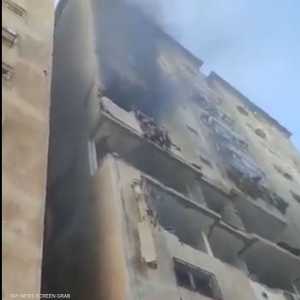 الشقة التي جرى استهدافها في غزة