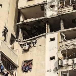 الشقة التي جرى استهدافها في غزة