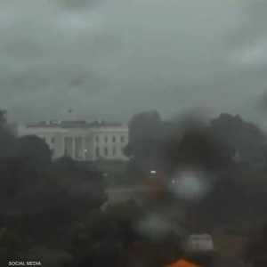 صاعقة قرب البيت الأبيض