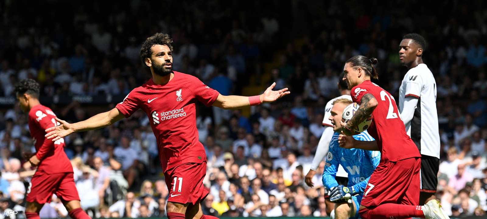 هدف ليفربول الثاني حمل توقيع محمد صلاح