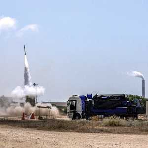 نظام القبة الحديدية الإسرائيلي يعترض صاروخا أطلق من غزة