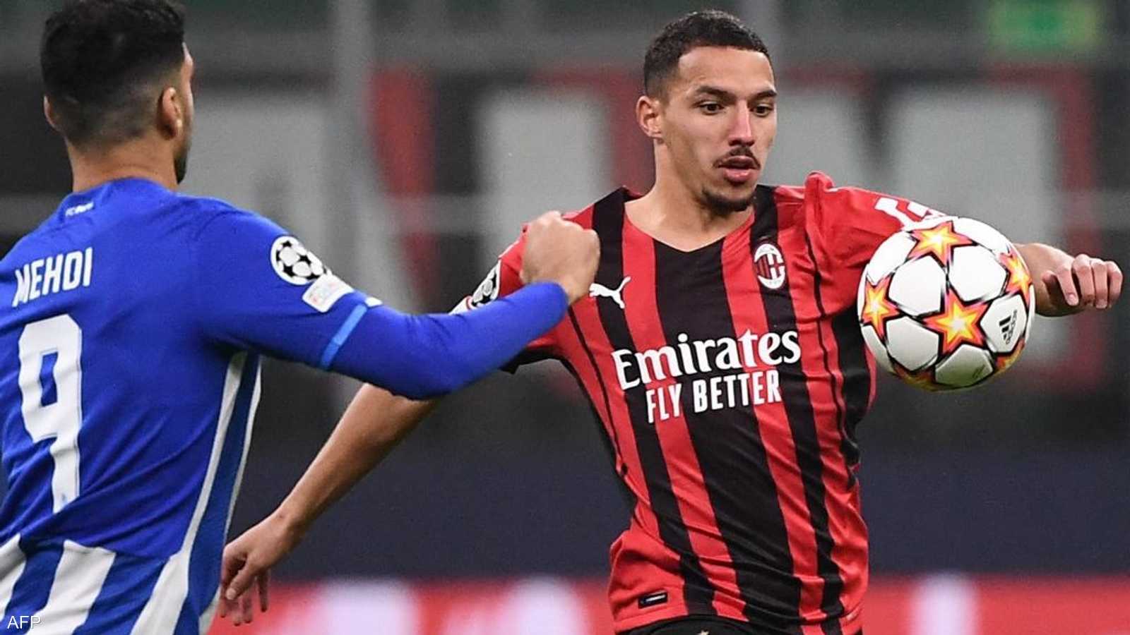 الجزائري إسماعيل بن ناصر بقميص ميلان