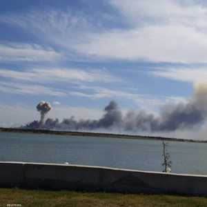 دوي انفجارات قرب قاعدة جوية روسية في القرم