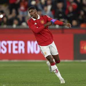 مهاجم مانشستر يونايتد الإنجليزي ماركوس راشفورد