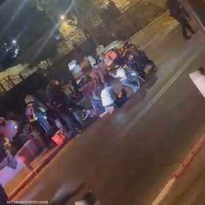 لقطات بعد الهجوم مباشرة