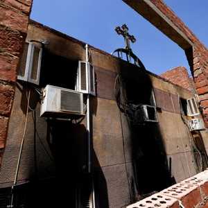 تمت السيطرة على الحريق المندلع في الكنيسة