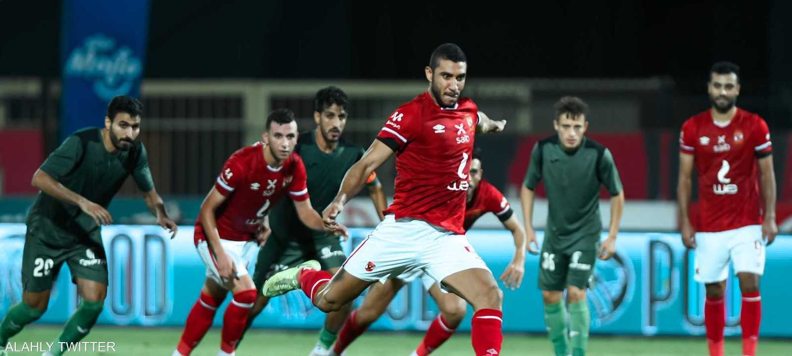 الأهلي سجل هدفه القاتل من ضربة جزاء