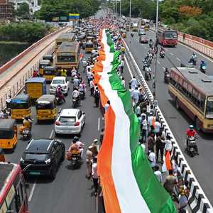 استقلت الهند في 15 أغسطس عام 1947، بفارق يوم واحد عن باكستان