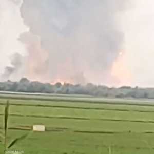 مستودع ذخيرة انفجر في شمال شبه جزيرة القرم