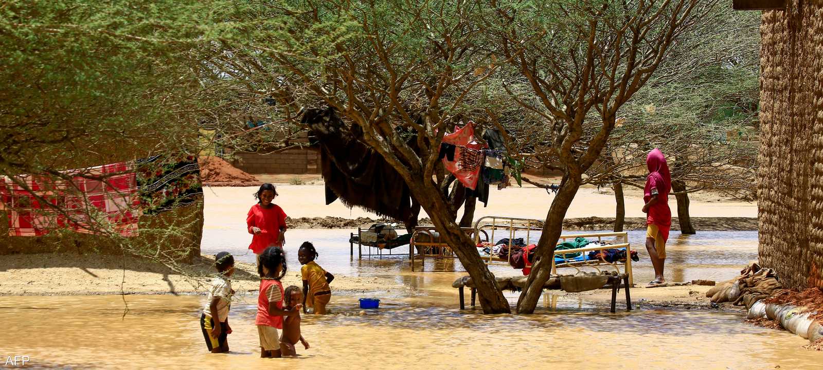 فيضانات في السودان. أرشيفية