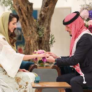 تمت اليوم خطوبة الأمير الحسين بن عبد الله الثاني