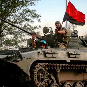 جنود أوكرانيون في منطقة دونباس