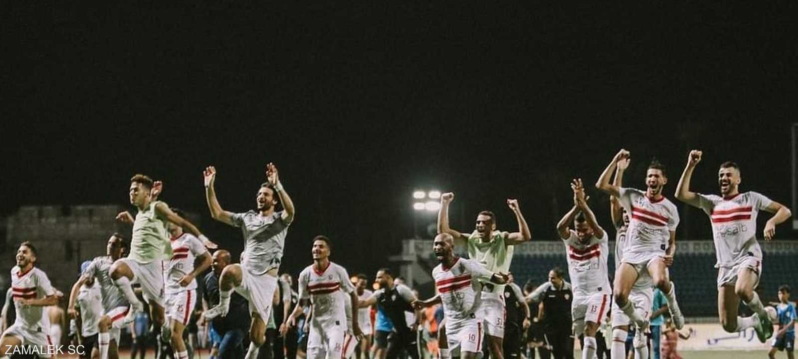 الزمالك استفاد من هزيمة بيراميدز وحسم اللقب رسميا