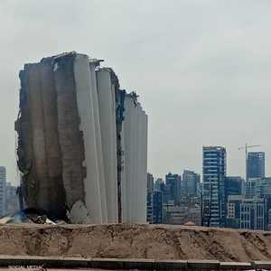 الصوامع الشمالية في مرفأ بيروت