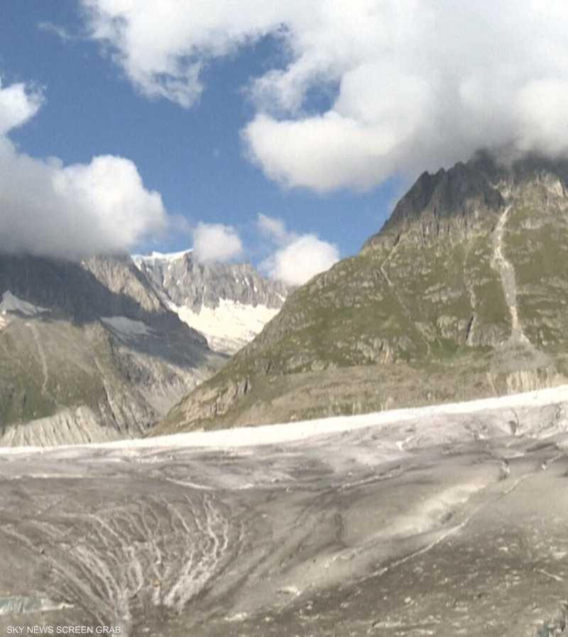 دراسة تظهر أن أنهار سويسرا الجليدية تذوب بوتيرة أسرع
