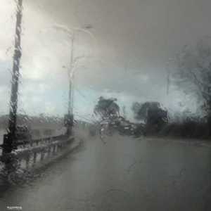 أمطار متفرقة في البلاد