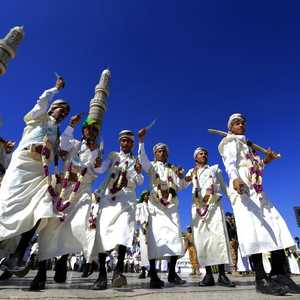 أرشيفية.. عرس يمني تقليدي