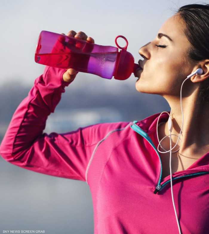 شرب الماء بالملح