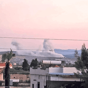 دوي الانفجارات سمع في منطقة مصياف