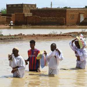 فيضانات في السودان - أرشيفية