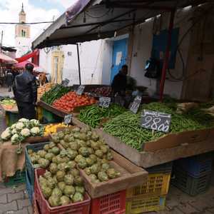سوق في العاصمة تونس- أرشيفية