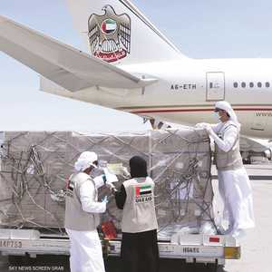 جانب من المساعدات الإماراتية إلى السودان (أرشيفية)