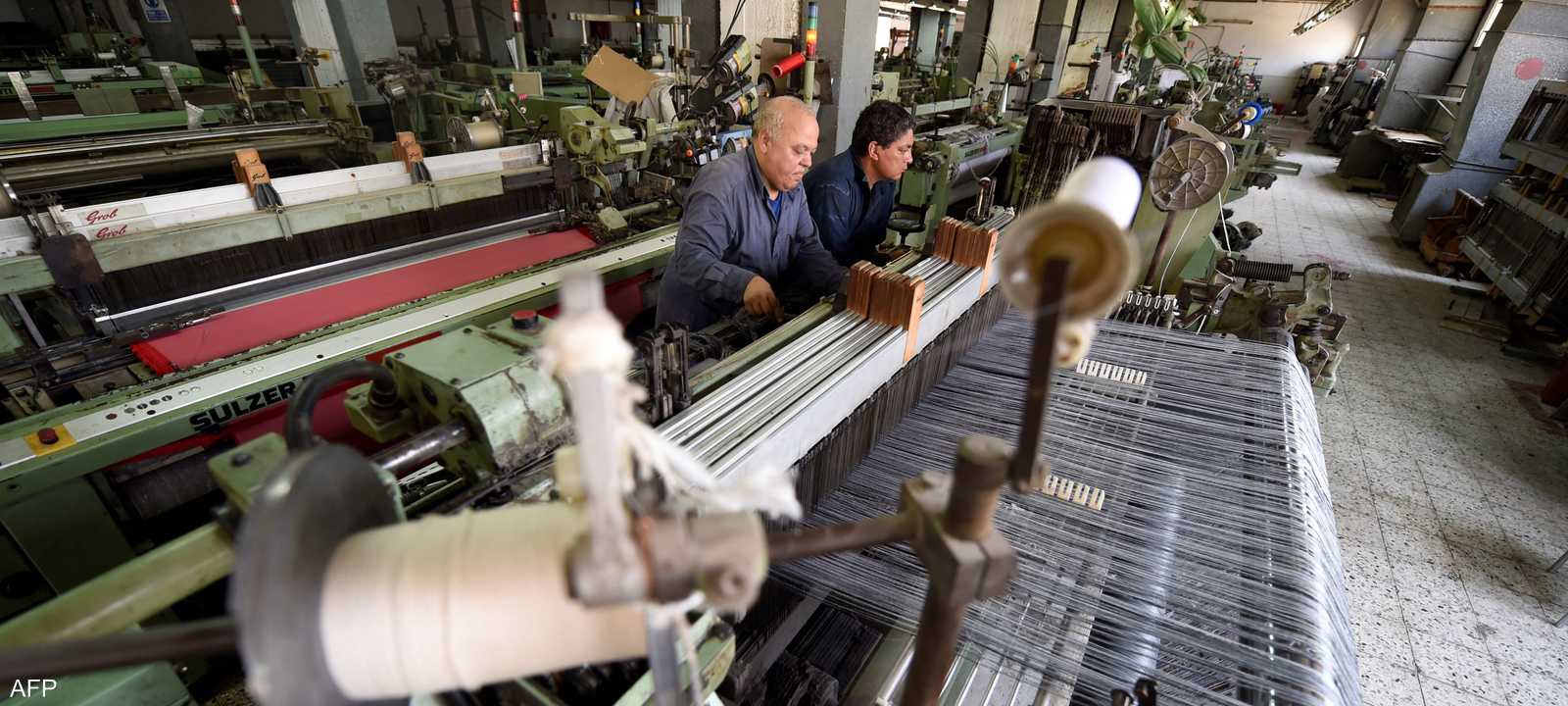 مصنع للمنسوجات في مصر