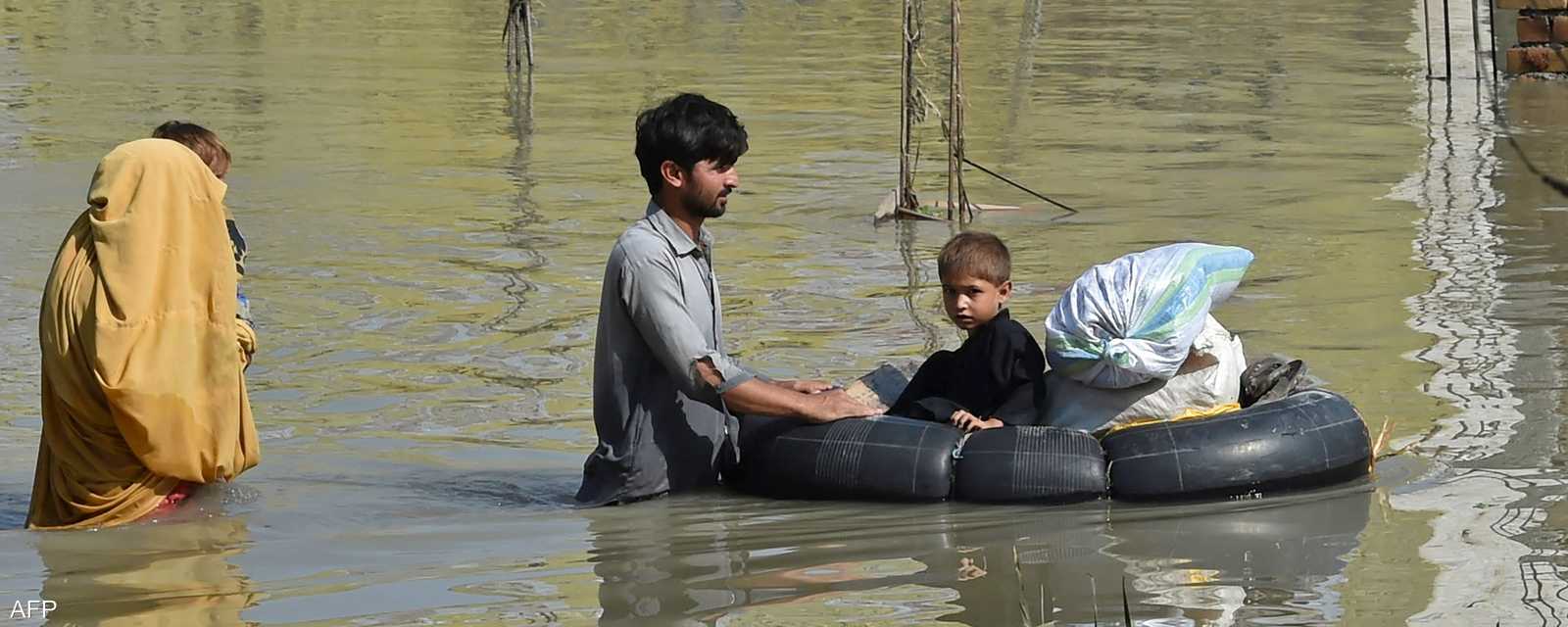 الفيضانات الناجمة عن الأمطار الموسمية في باكستان