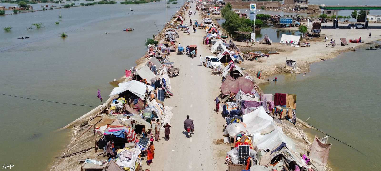 الفيضانات شردت الملايين من سكان باكستان