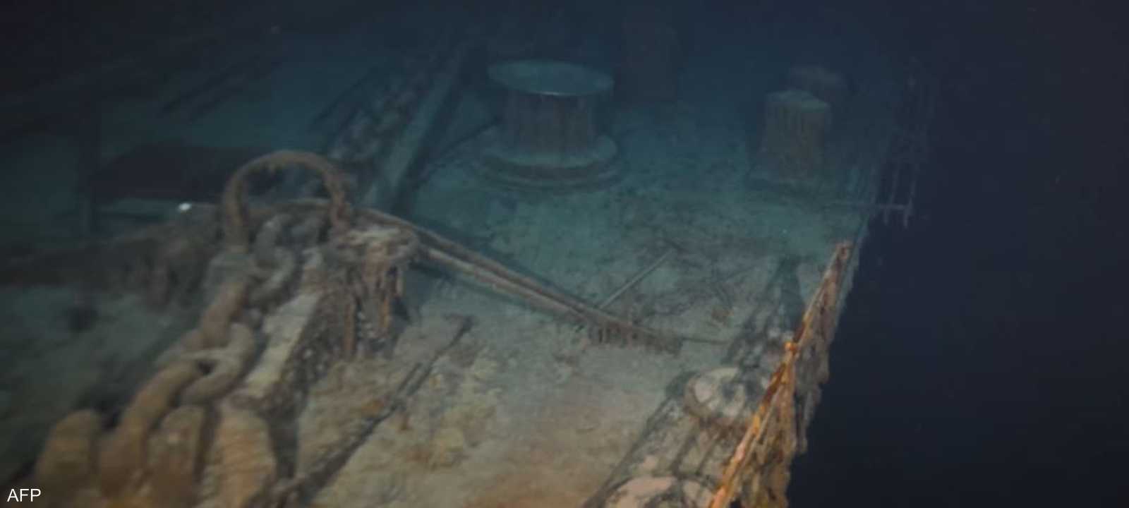 لقطات للتايتانيك