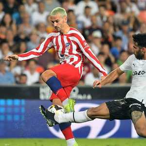 أنطوان غريزمان شارك بالشوط الثاني أمام فالنسيا