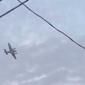 الطائرة الصغيرة محلقة فوق ولاية ميسيسبي