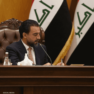 رئيس مجلس النواب العراقي محمد الحلبوسي