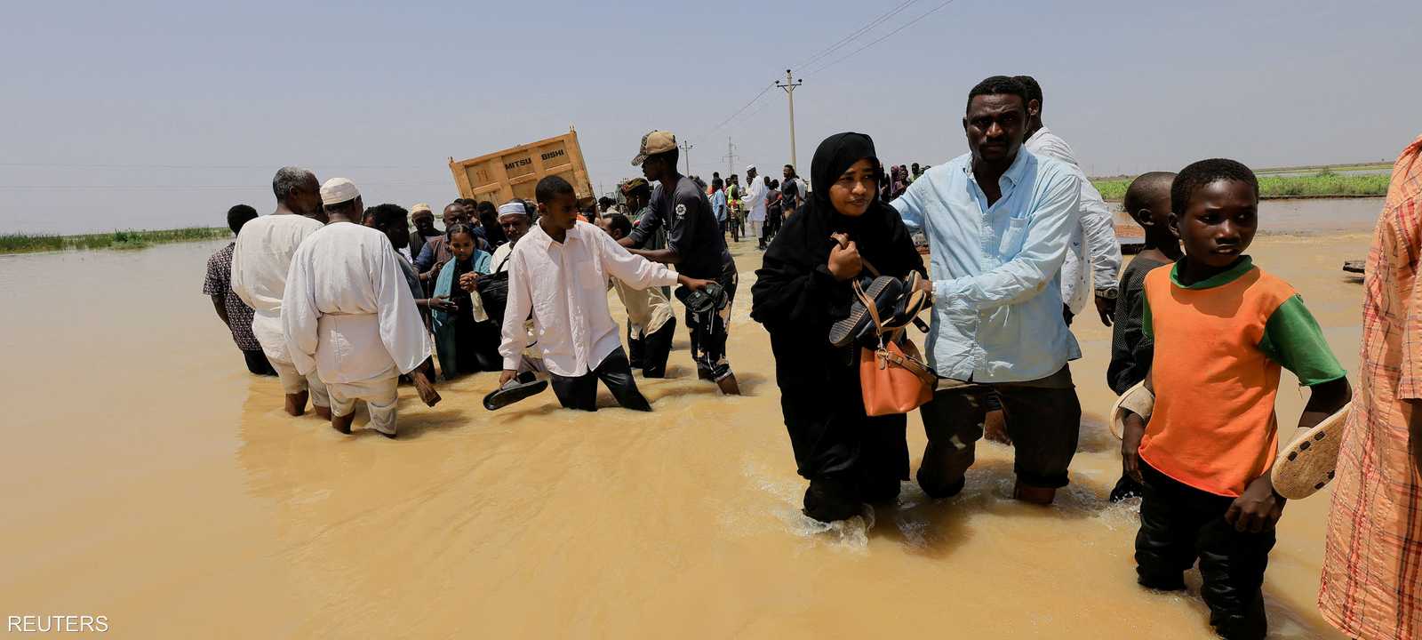 ولاية الجزيرة من أكثر ولايات السودان تضصررا من الفيضانات.