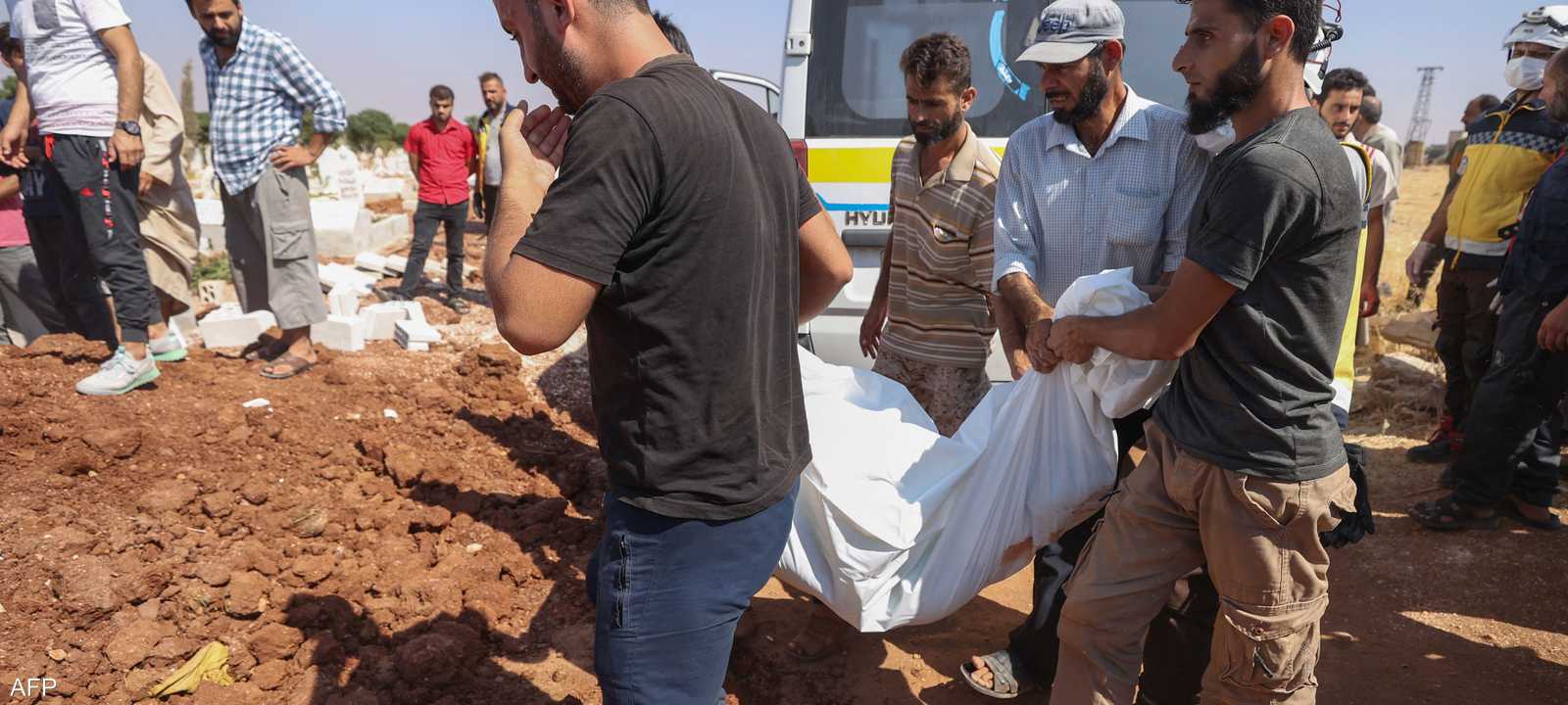 مقتل أربعة أشقاء أطفال في انفجار لغم في شمال غرب سوريا