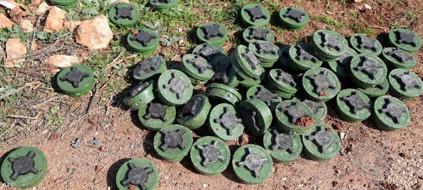 تسببت الألغام في وفاة 124 شخصا