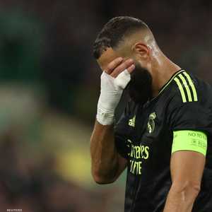 بنزيمة غادر الملعب في الدقيقة 30