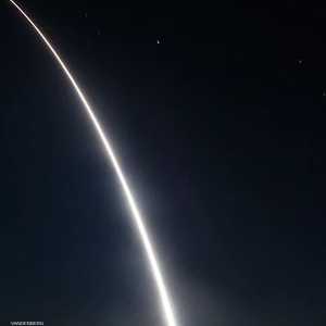 أطلق الصاروخ من قاعدة فاندبرغ في كاليفورنيا