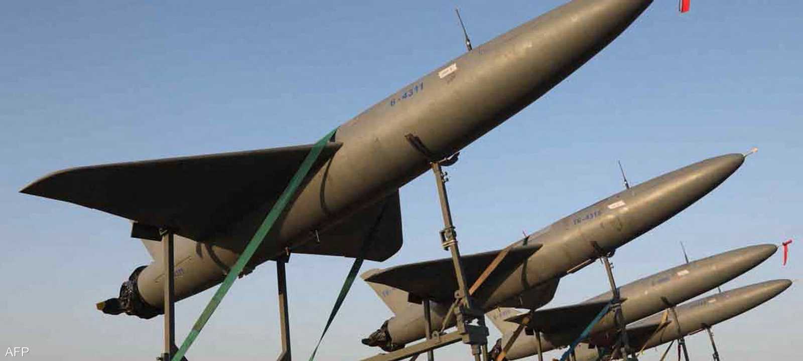 أرشيفية لمسيرات إيرانية