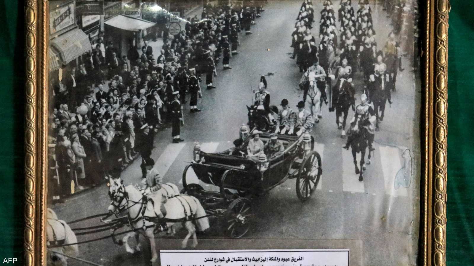 مع الرئيس السوداني إبراهيم عبود أثناء زيارته لندن