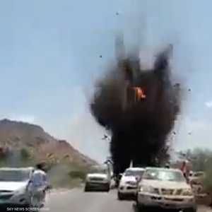 أرشيفية.. فيديو لاستهداف قائد عسكري في محافظة أبين