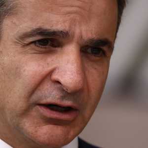 رئيس الوزراء اليوناني كيرياكوس ميتسوتاكيس