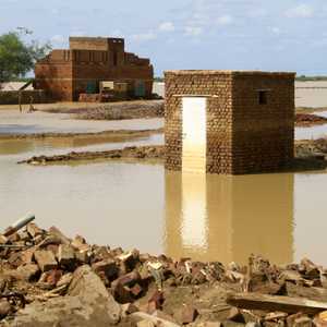 تسببت الفيضانات في السودان بخسائر فادحة.