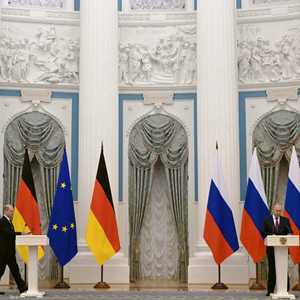 استمرت المكالمة بين بوتن وشولتس 90 دقيقة