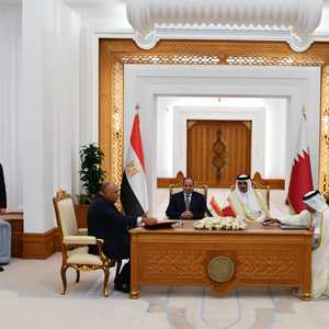 توقيع مذكرات التفاهم بين مصر وقطر